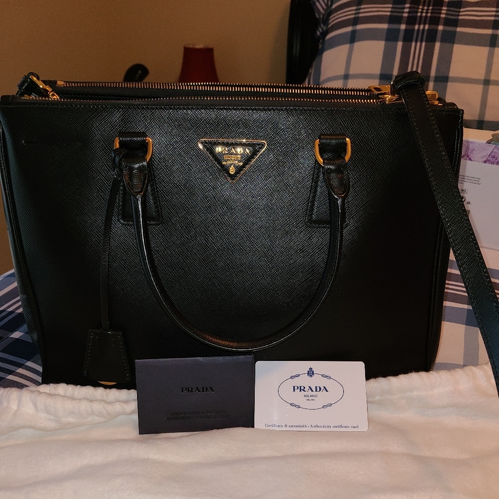 Prada Medium Saffiano Lux